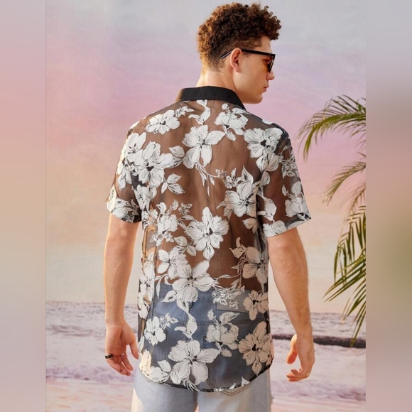 Floral Summer Print Shirt ( Pre-owned ) - Picture 5 of 8